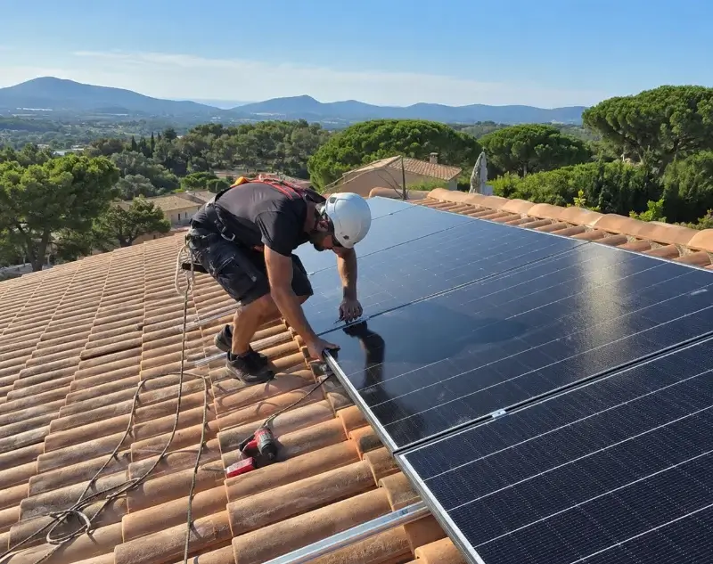 Installateur panneaux solaires Laveyron — pose photovoltaïque sur toiture